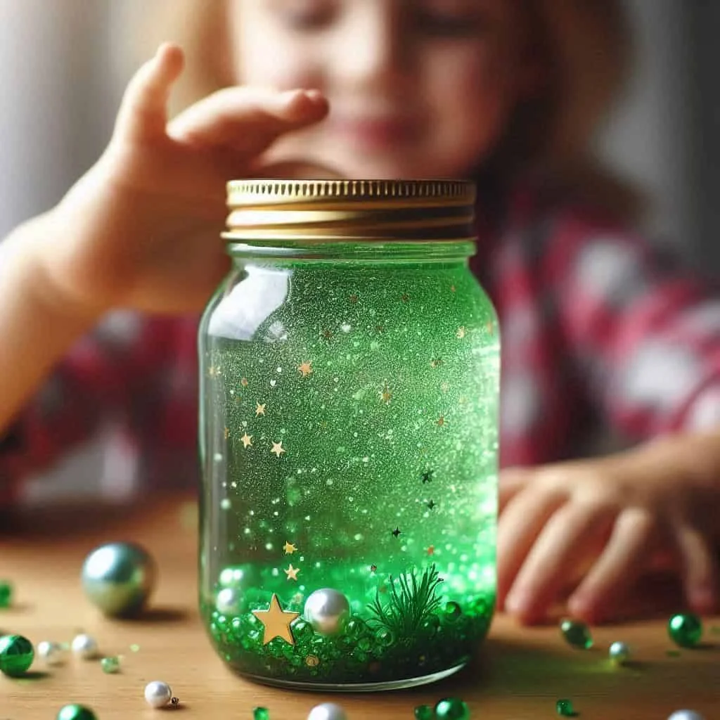 Quality Time with Kids - DIY Glitter Jars