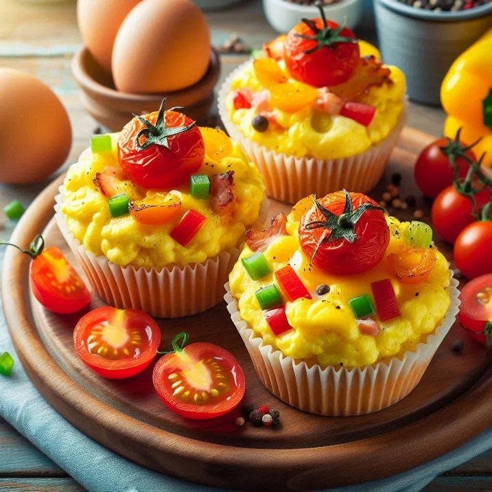 Healthy and Tasty Air Fryer Egg Muffins: The Perfect Breakfast for Kids