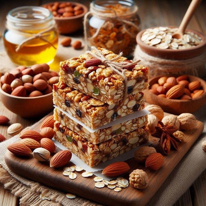 Homemade Granola Bars - Healthy Snack for Your Kids