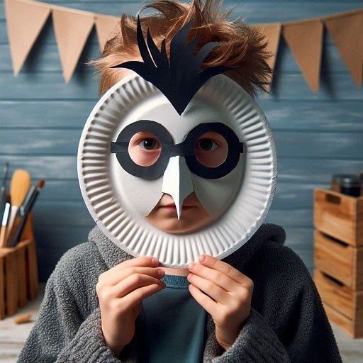 Craft That Kids Love: Paper Plate Masks - Harry Potter