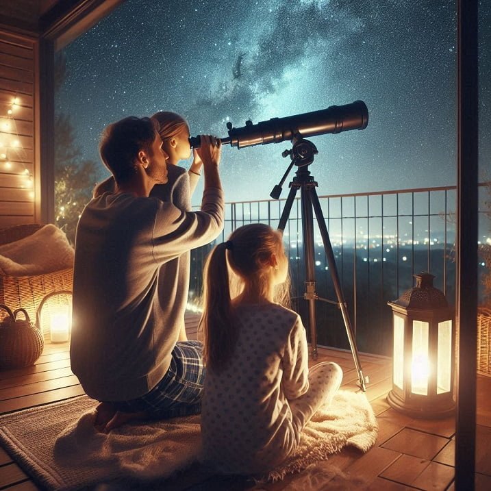 Stargazing Night With Family: Great Family Activities
